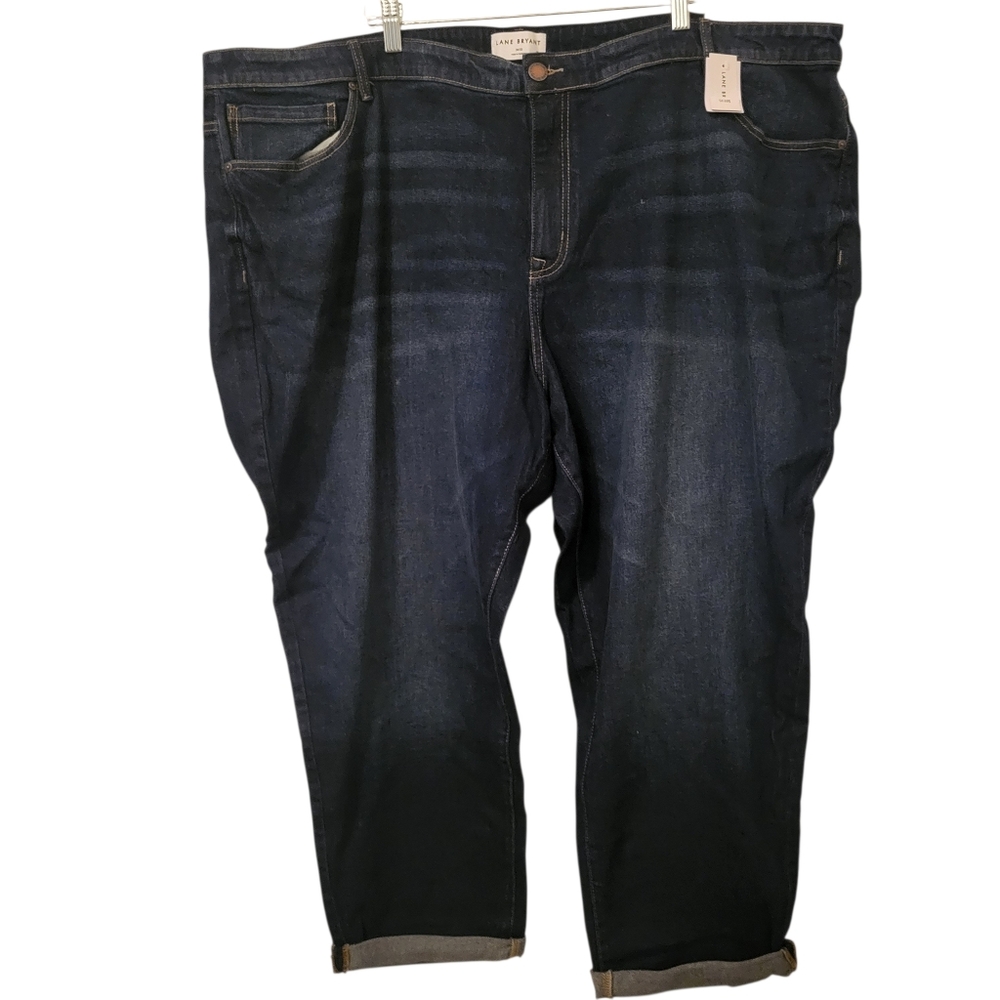 Lane Bryant Plus Boyfriend Signature Fit Jeans Blue Sz 30/32